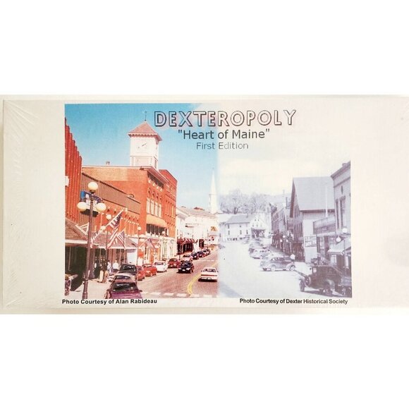 2002 Dexteropoly Monopoly Dexter Maine Vintage 1st Edition SEALED New INVRM - Picture 2 of 4